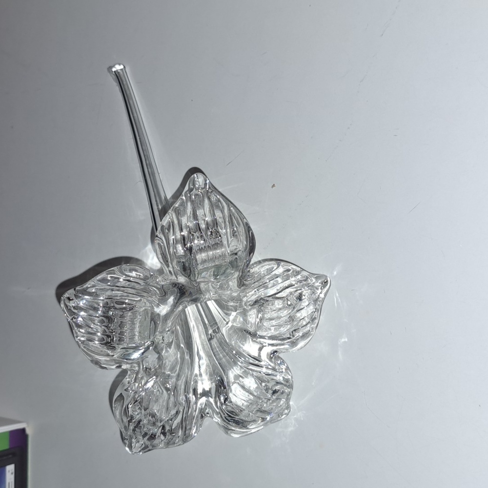 Antique Murano Style Glass Flower